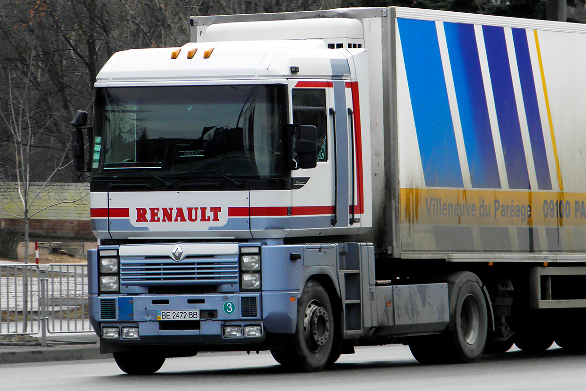 Николаевская область, № ВЕ 2472 ВВ — Renault Magnum Integral ('1997) Николаевская область, № ВЕ 2472 ВВ — Renault Magnum Integral ('1997)