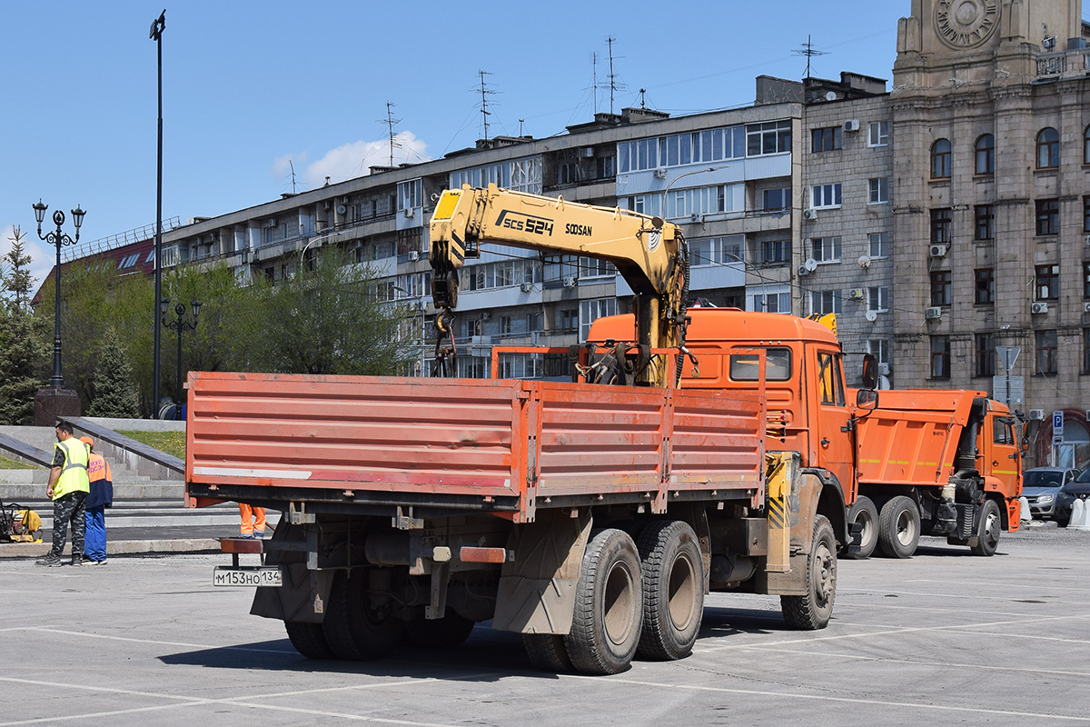 Волгоградская область, № М 153 НО 134 — КамАЗ-53229-15 [53229R]