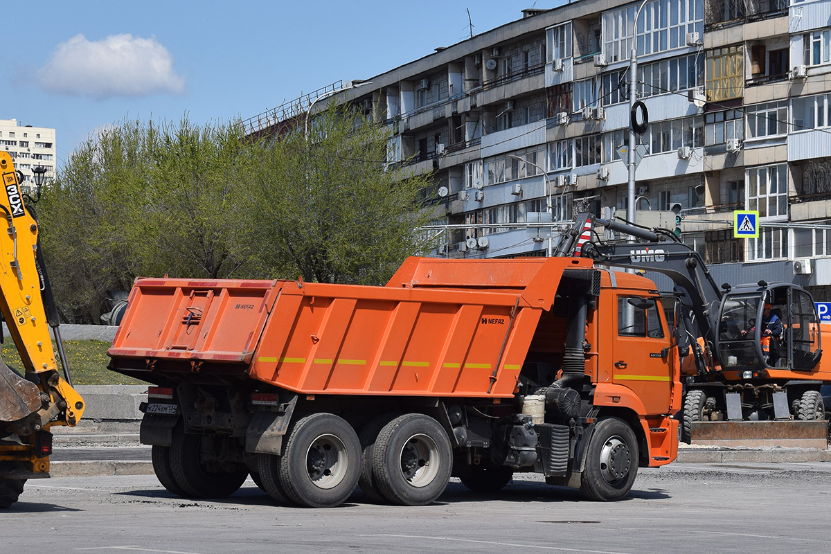 Волгоградская область, № К 224 ХМ 134 — КамАЗ-65115-A5(48)
