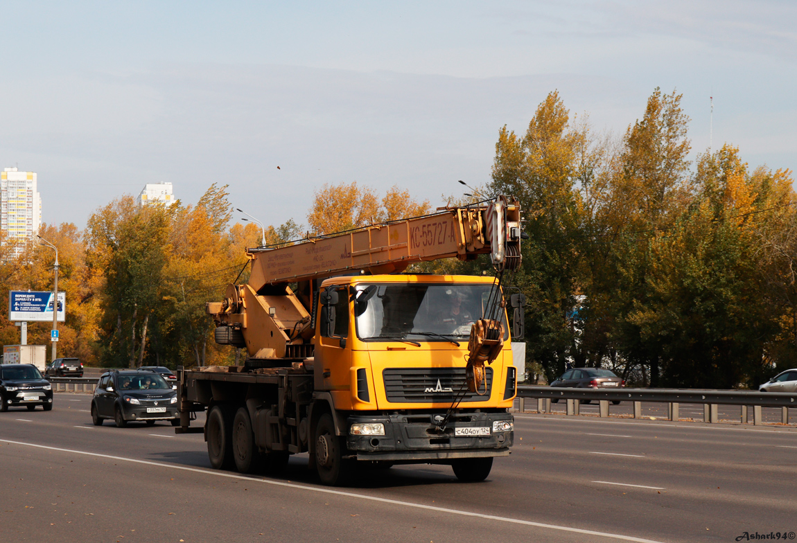 Красноярский край, № С 404 ОУ 124 — МАЗ-6312B3 Красноярский край, № С 404 ОУ 124 — МАЗ-6312B3