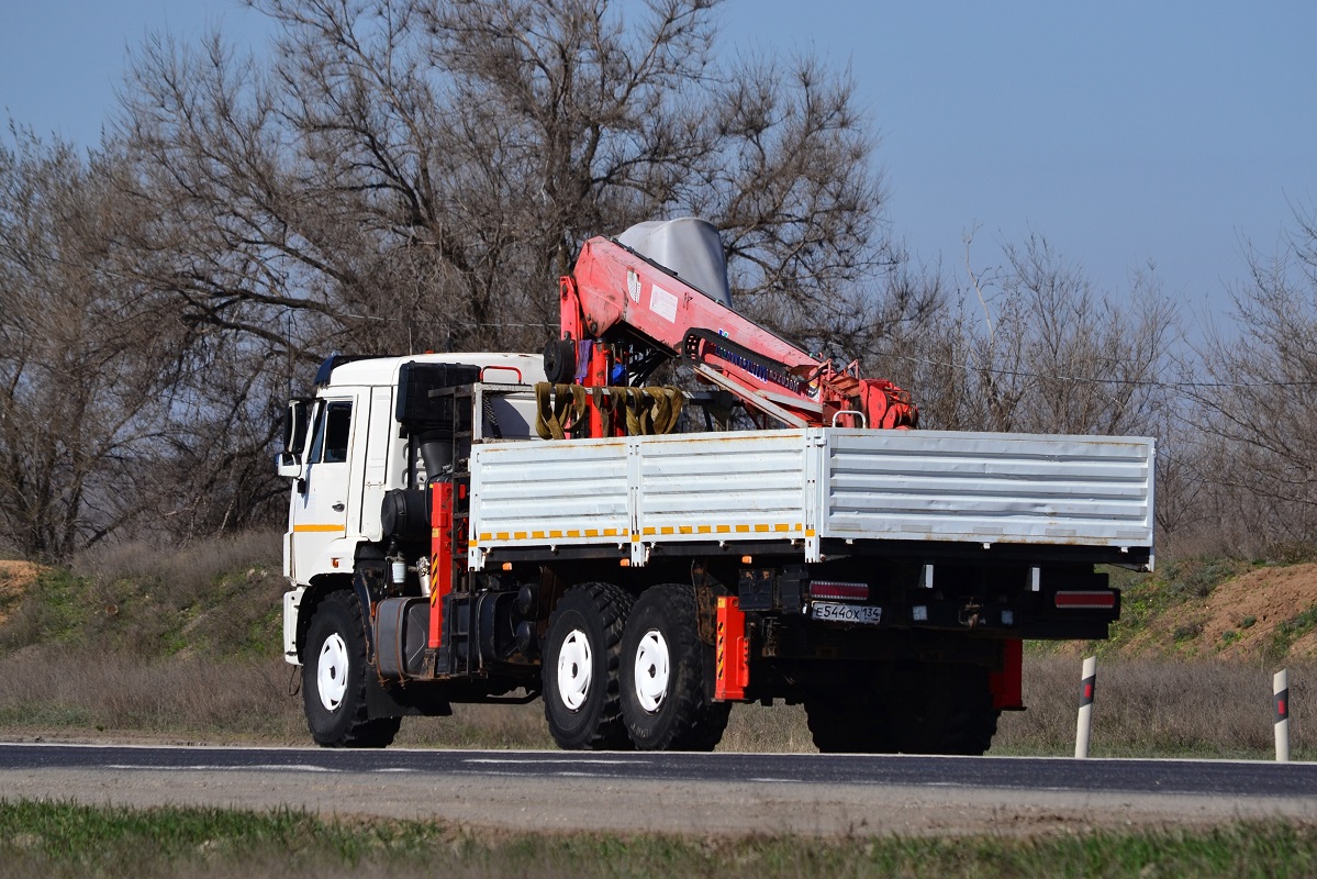 Волгоградская область, № Е 544 ОХ 134 — КамАЗ-43118-50