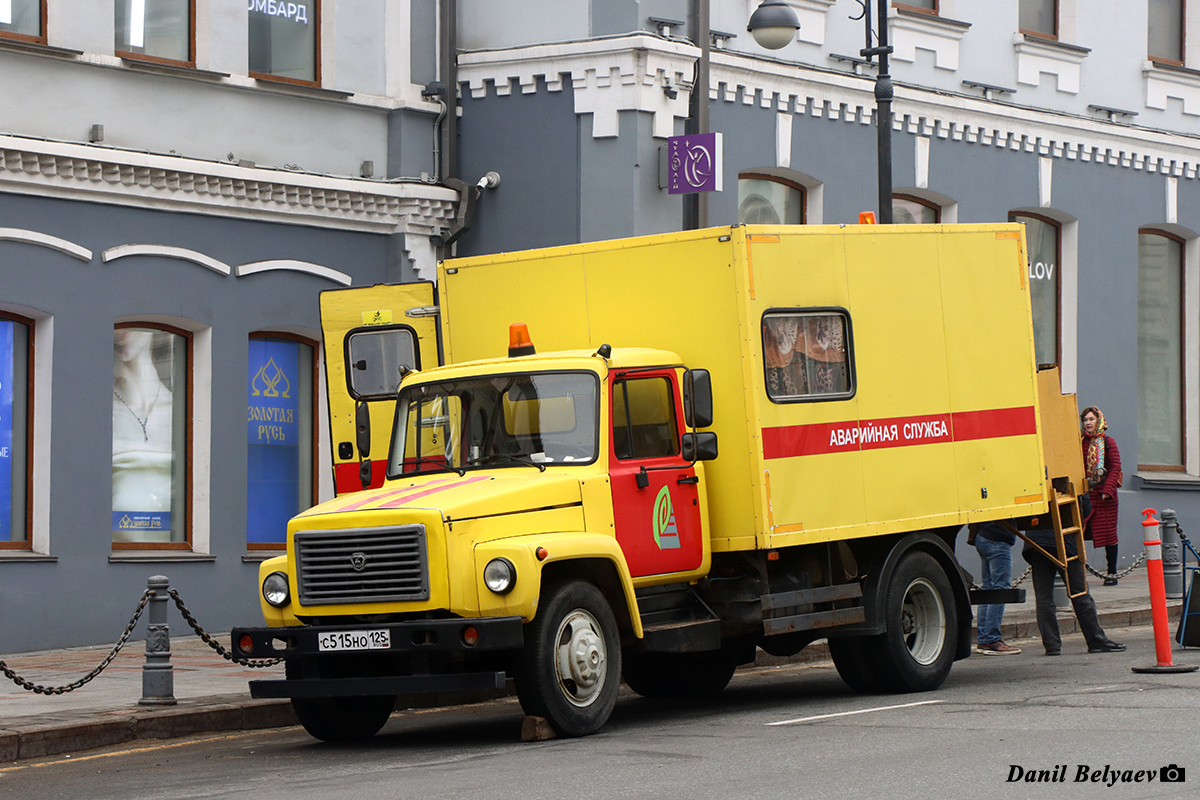 Приморский край, № С 515 НО 125 — ГАЗ-3309 Приморский край, № С 515 НО 125 — ГАЗ-3309