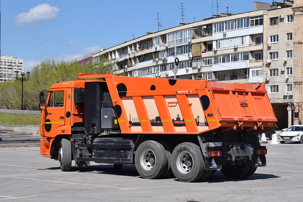 Волгоградская область, № Н 219 КС 134 — КамАЗ-65115-37