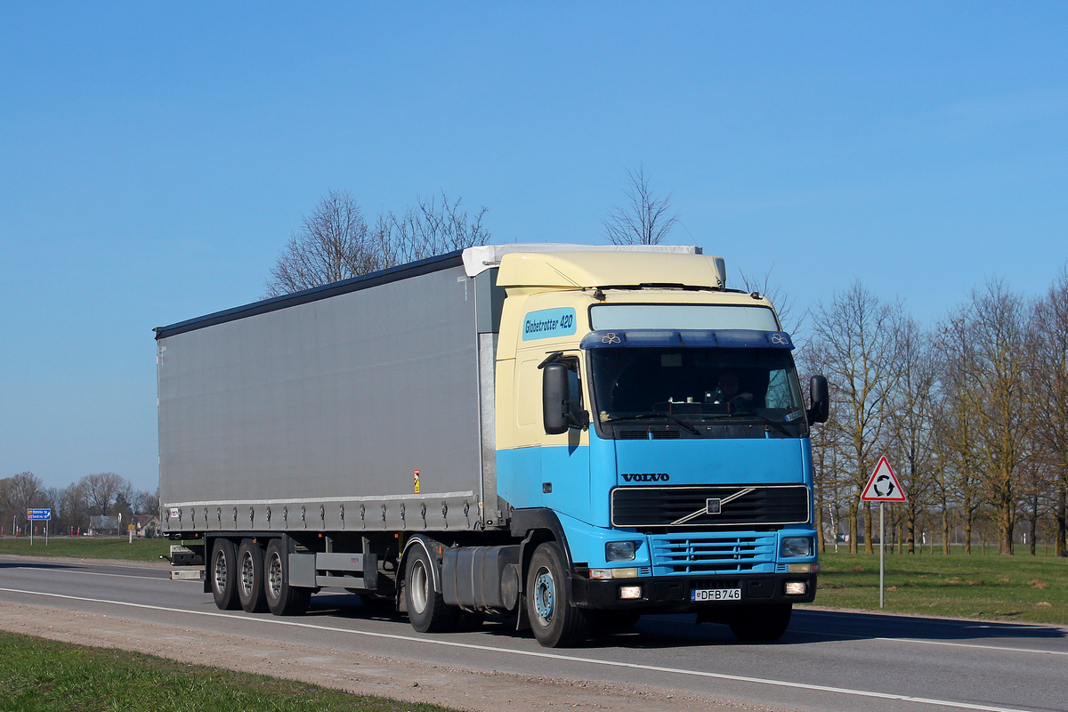Литва, № DFB 746 — Volvo ('1993) FH12.420 Литва, № DFB 746 — Volvo ('1993) FH12.420