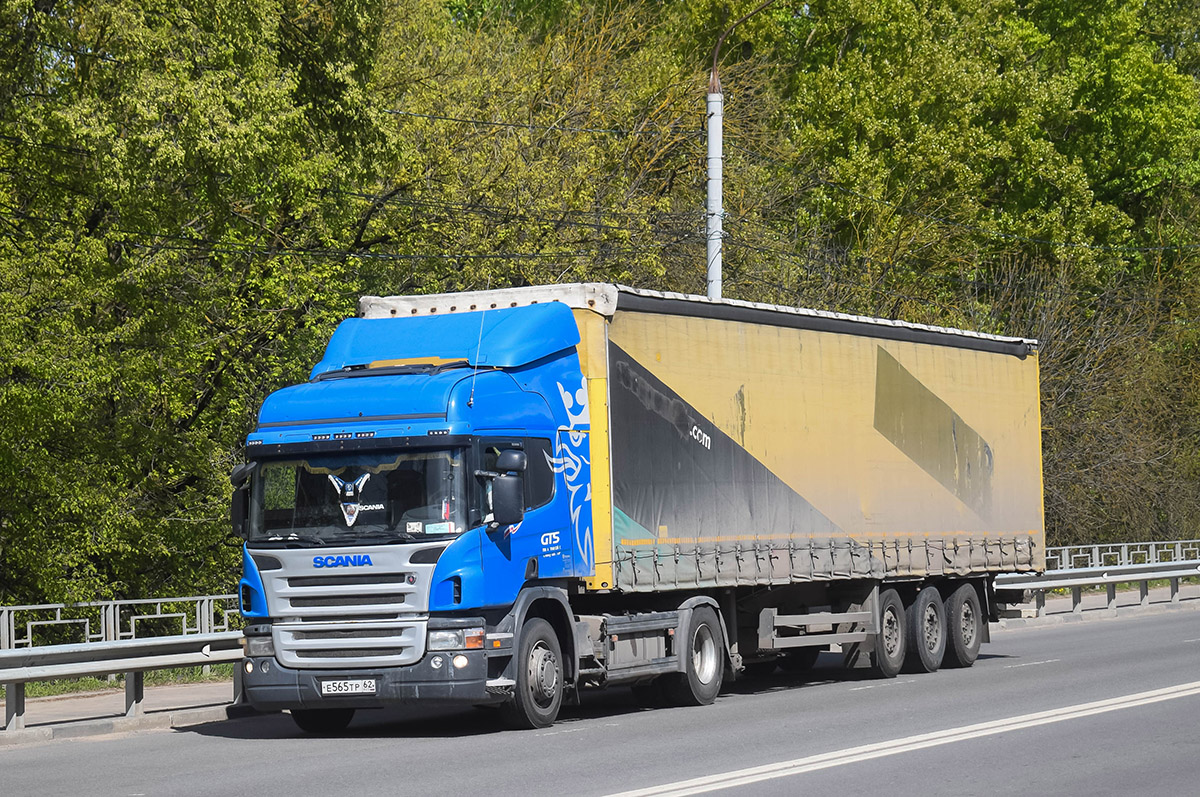 Рязанская область, № Е 565 ТР 62 — Scania ('2004) P340