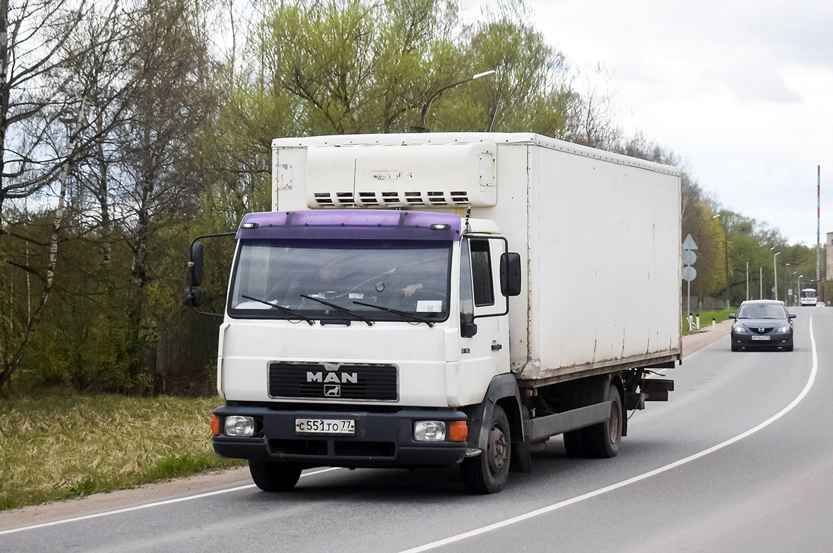 Тверская область, № С 551 ТО 77 — MAN TGL (общая модель) Тверская область, № С 551 ТО 77 — MAN TGL (общая модель)