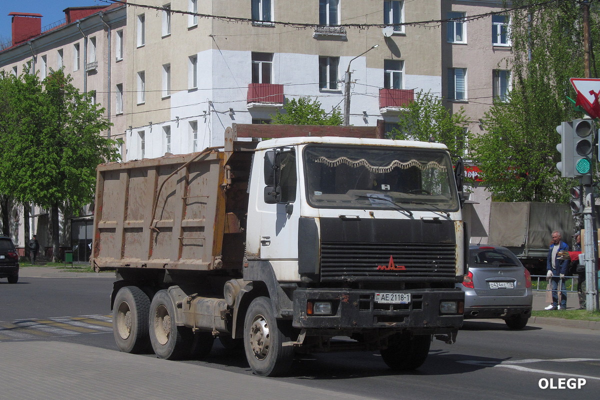 Брестская область, № АЕ 2118-1 — МАЗ-6501 (общая модель) Брестская область, № АЕ 2118-1 — МАЗ-6501 (общая модель)