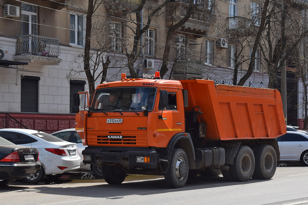 Волгоградская область, № Х 312 КА 65 — КамАЗ-65115 [651150]