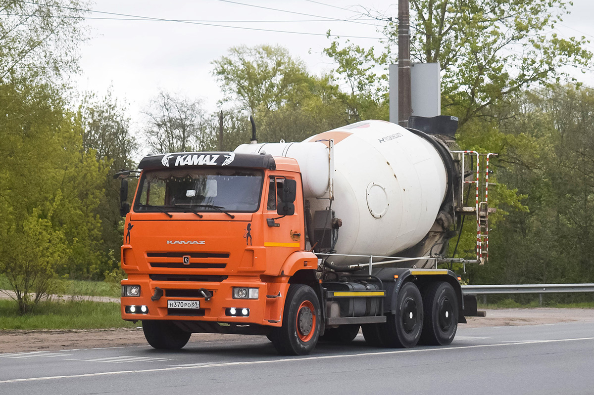 Тверская область, № Н 370 РО 69 — КамАЗ-6520 (общая модель) Тверская область, № Н 370 РО 69 — КамАЗ-6520 (общая модель)