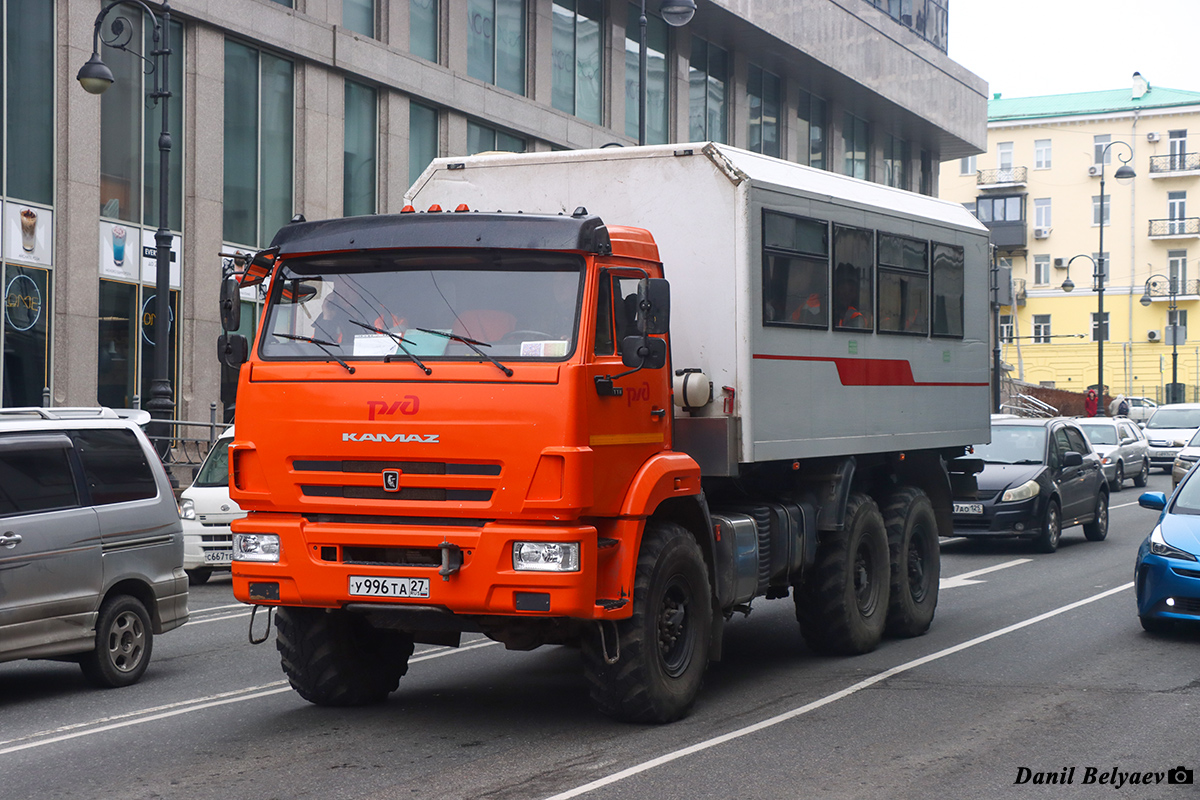 Хабаровский край, № У 996 ТА 27 — КамАЗ-43118-50 Хабаровский край, № У 996 ТА 27 — КамАЗ-43118-50