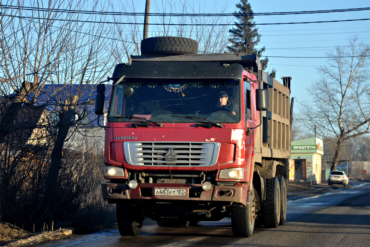 Алтайский край, № А 483 РТ 122 — Howo HW ZZ3257 Алтайский край, № А 483 РТ 122 — Howo HW ZZ3257