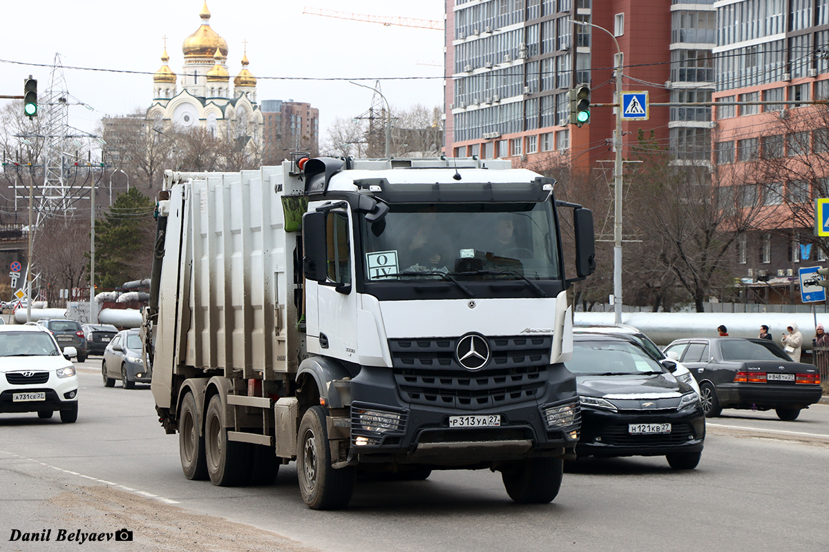 Хабаровский край, № Р 313 УА 27 — Mercedes-Benz Arocs 3336 [Z9M]