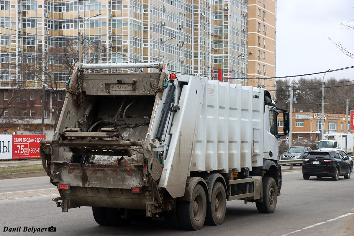 Хабаровский край, № Р 313 УА 27 — Mercedes-Benz Arocs 3336 [Z9M]