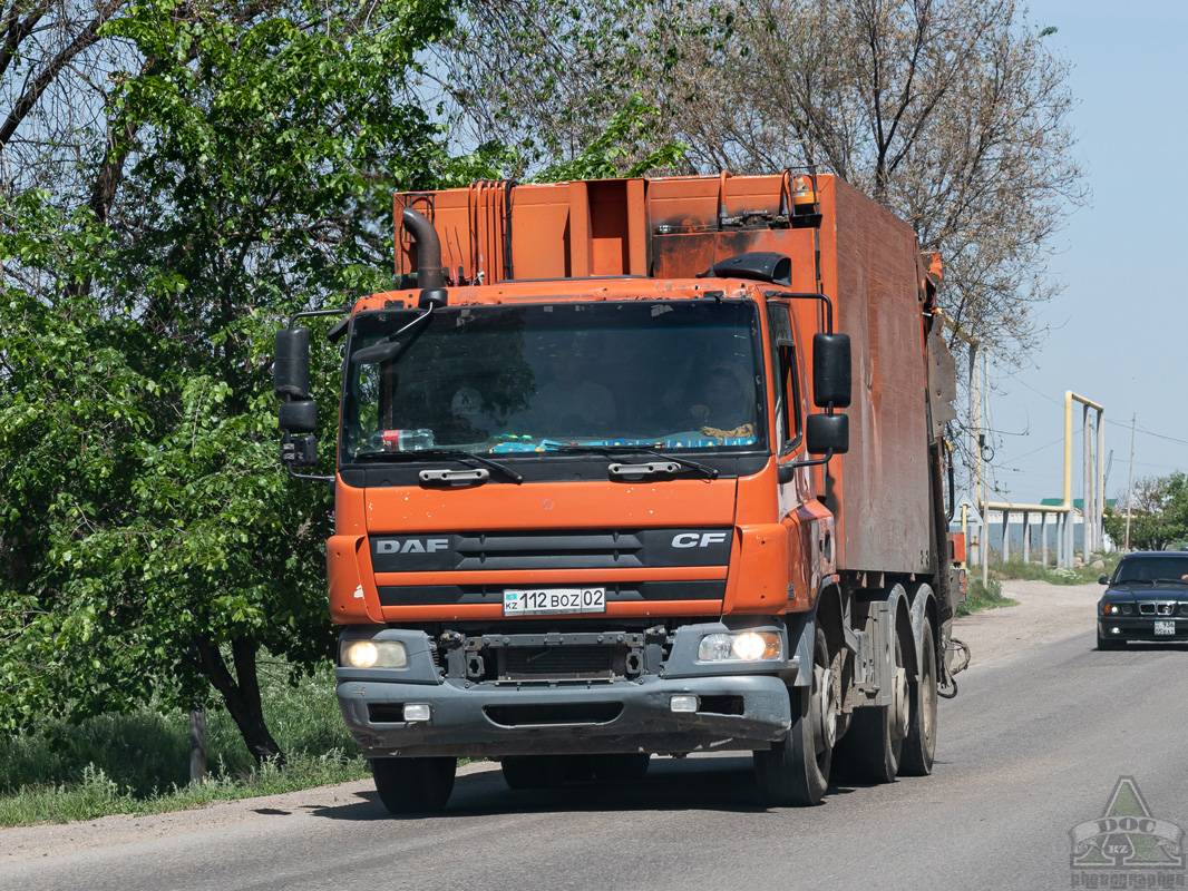 Алматы, № 112 BOZ 02 — DAF CF75 FAG