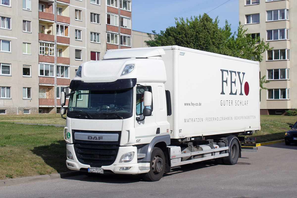 Польша, № GCH 70156 — DAF CF Euro6 (общая модель)