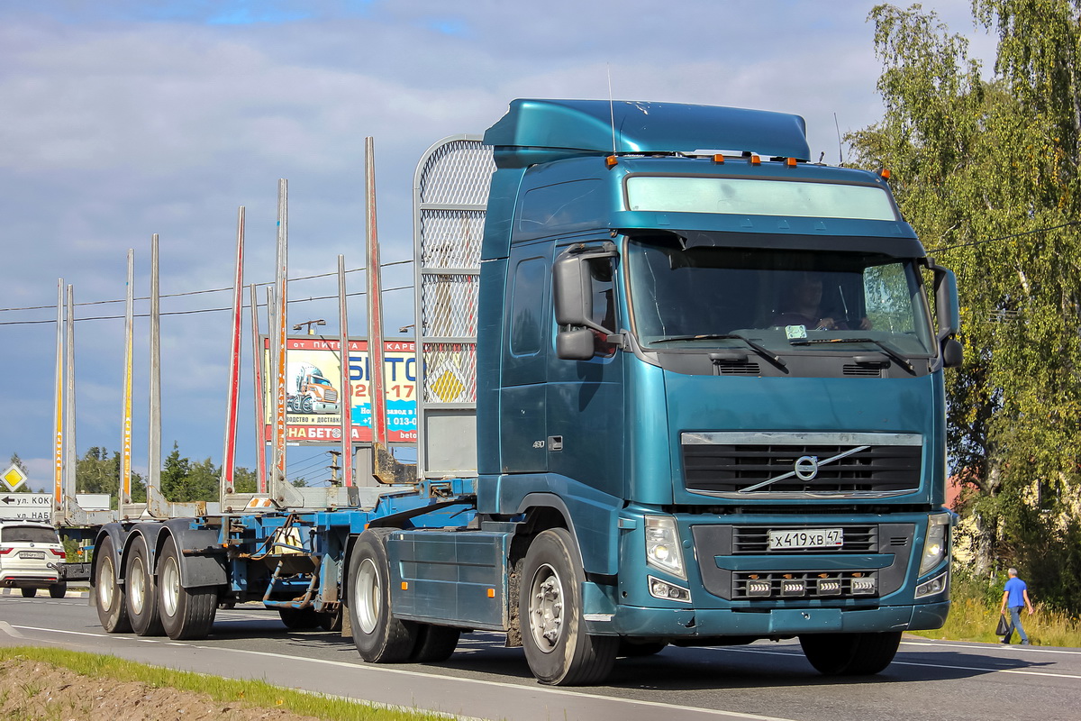 Ленинградская область, № Х 419 ХВ 47 — Volvo ('2008) FH.460