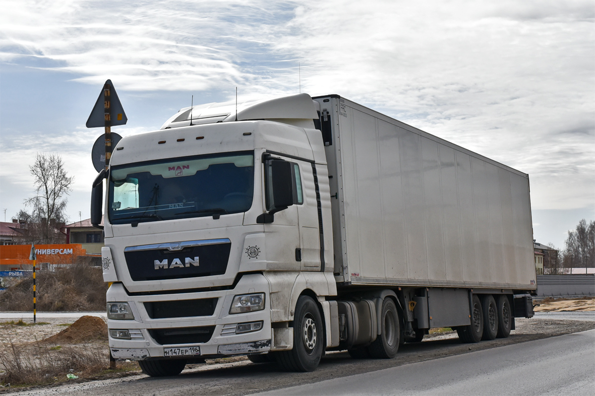 Свердловская область, № Н 147 ЕР 196 — MAN TGX ('2007) 18.440 Свердловская область, № Н 147 ЕР 196 — MAN TGX ('2007) 18.440