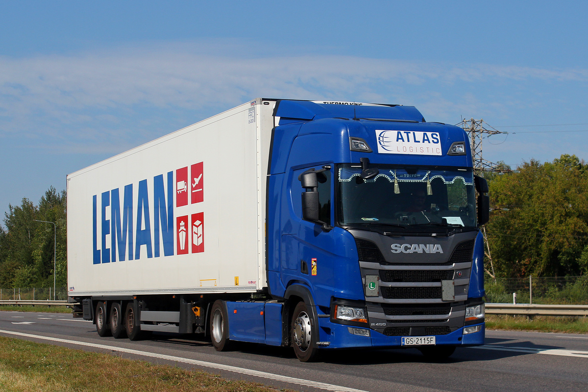 Польша, № GS 2115F — Scania ('2016) R450