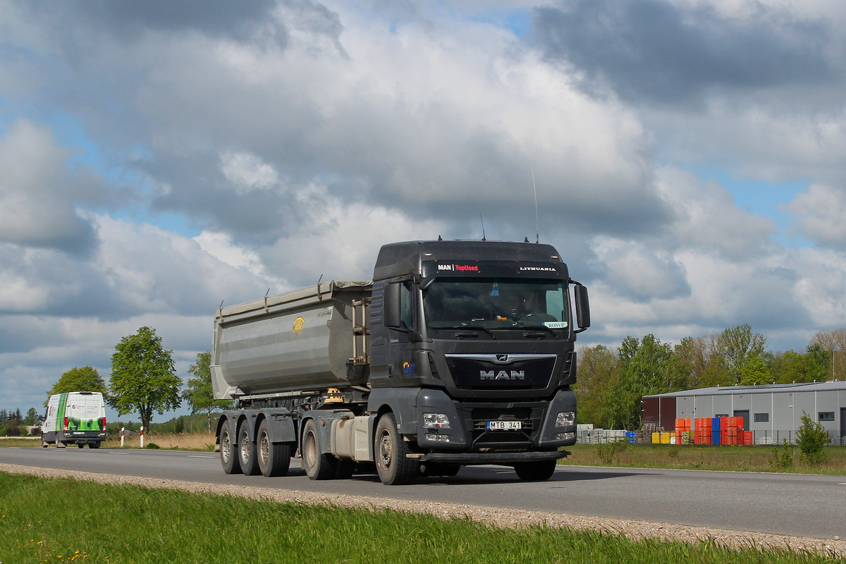 Литва, № MTB 341 — MAN TGX ('2016) 18.500 Литва, № MTB 341 — MAN TGX ('2016) 18.500