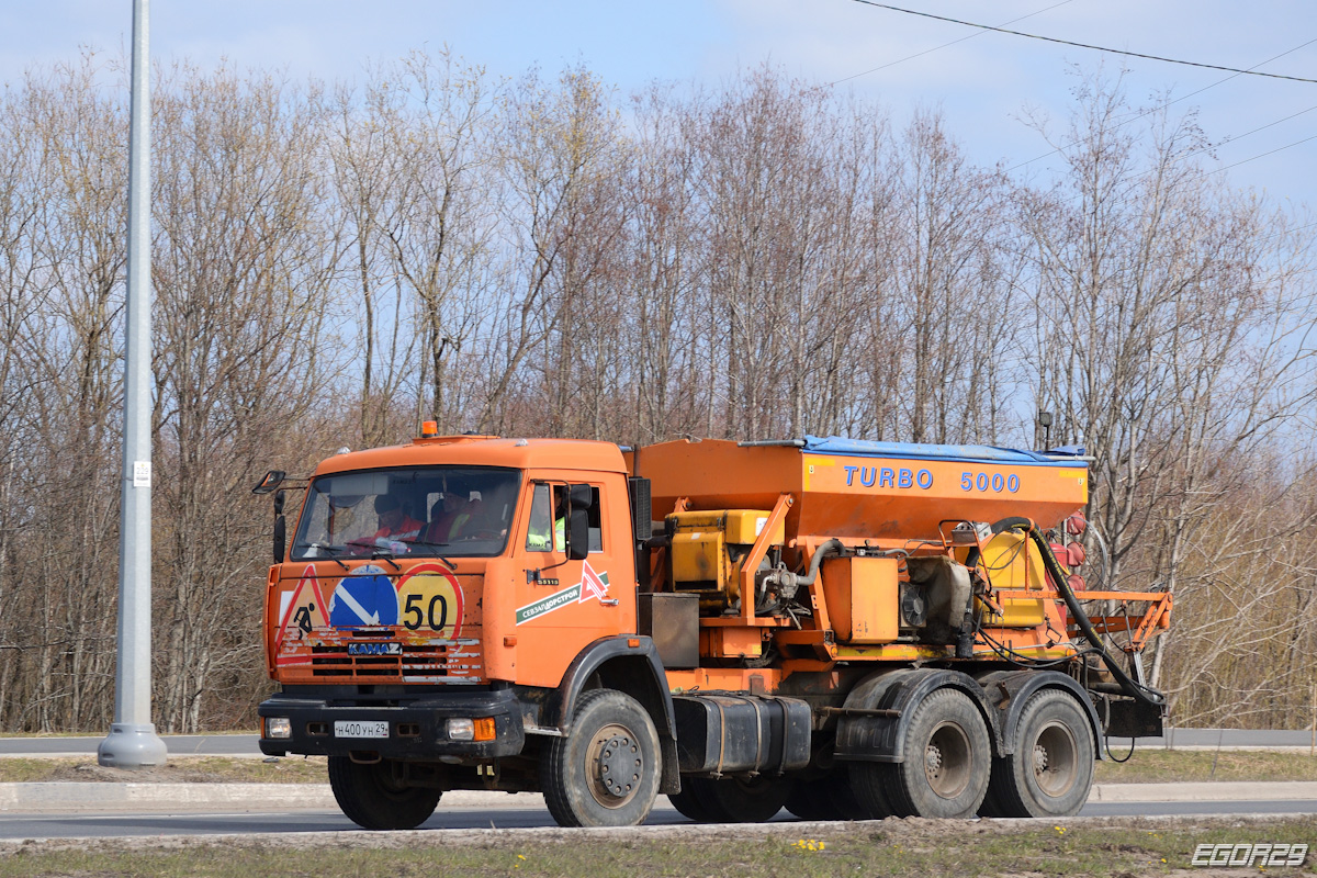 Архангельская область, № Н 400 УН 29 — КамАЗ-65115-62