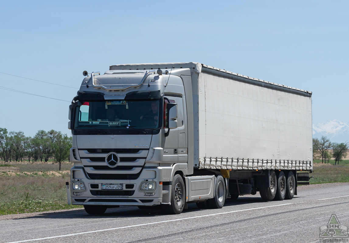 Алматинская область, № 259 AFJ 05 — Mercedes-Benz Actros ('2009) 1844