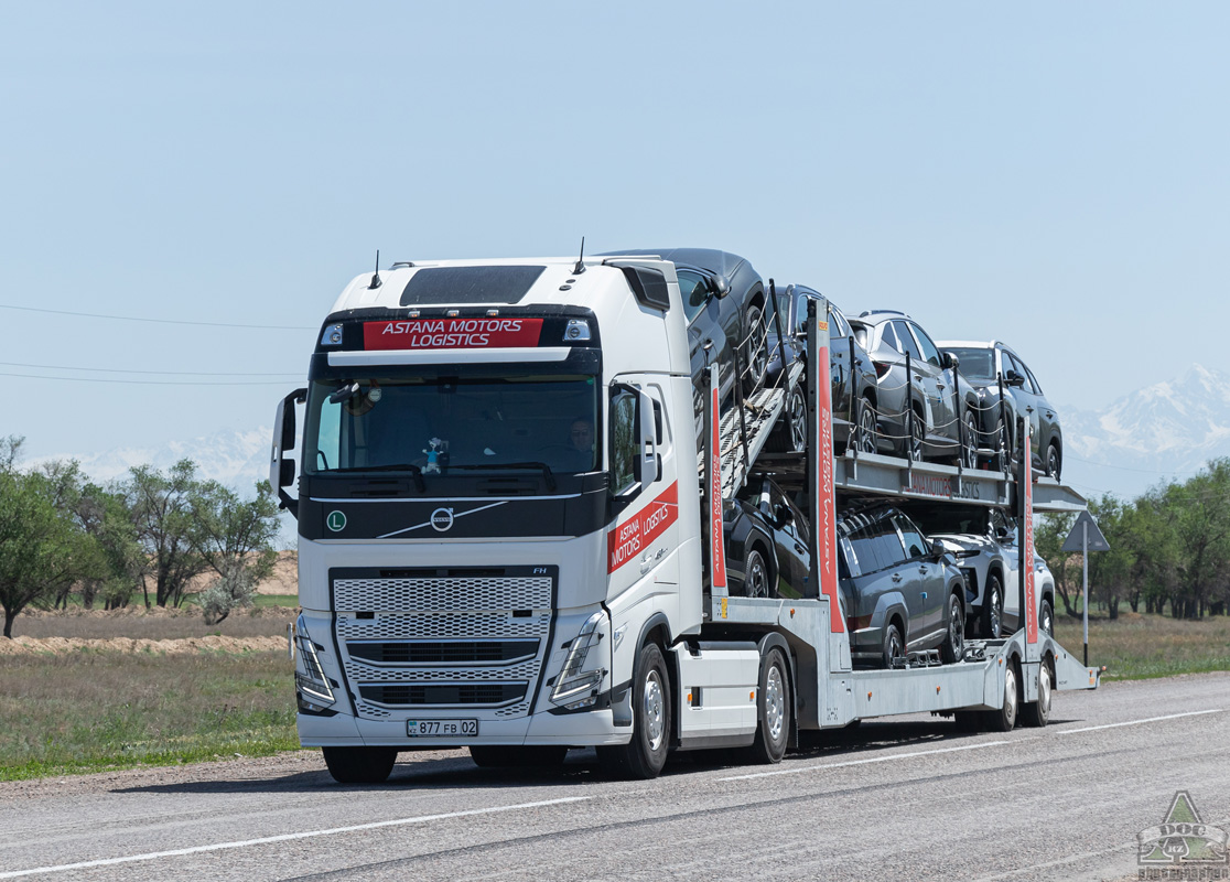 Алматы, № 877 FB 02 — Volvo ('2020) FH.460