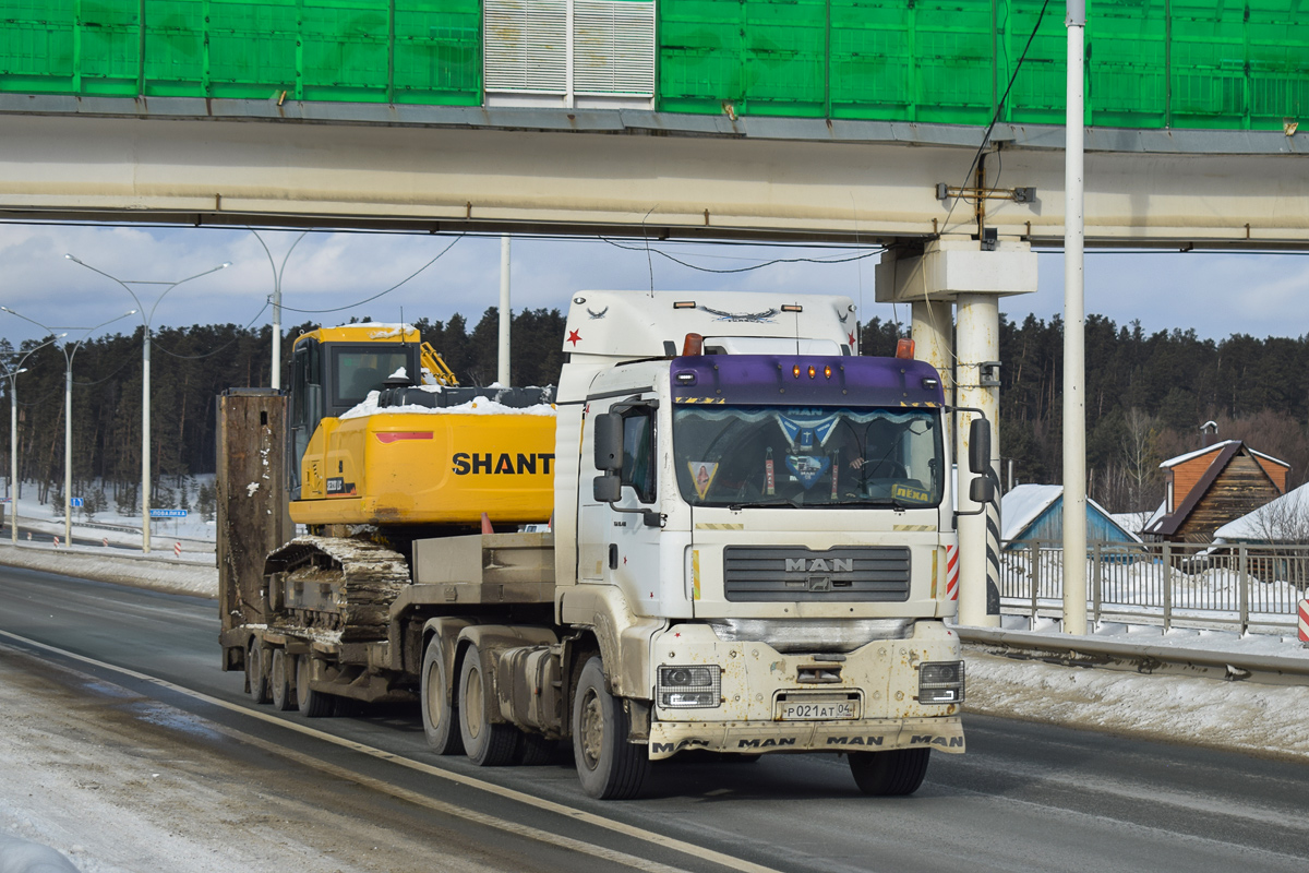 Алтай, № Р 021 АТ 04 — MAN TGA 26.480