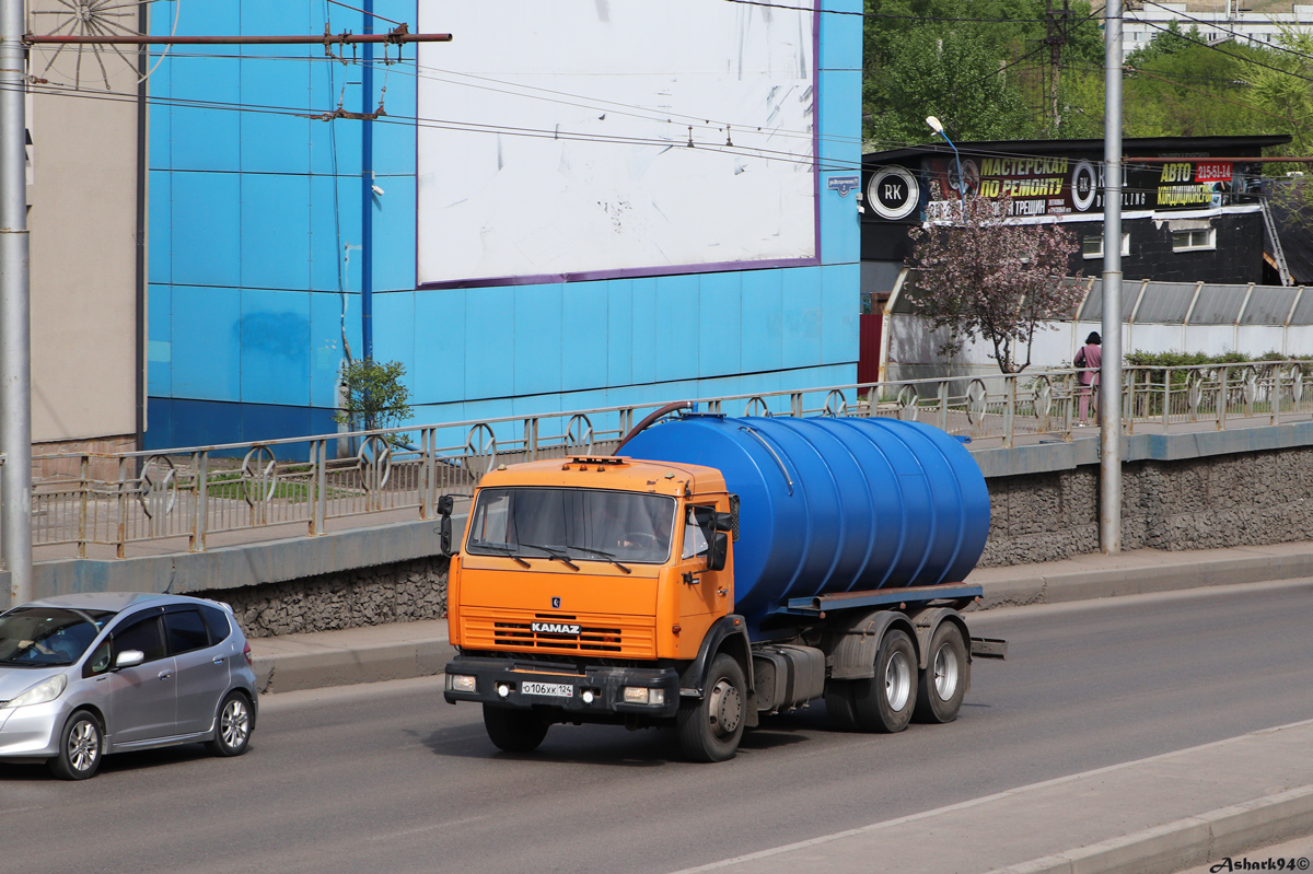 Красноярский край, № О 106 ХК 124 — КамАЗ-65115-62 Красноярский край, № О 106 ХК 124 — КамАЗ-65115-62