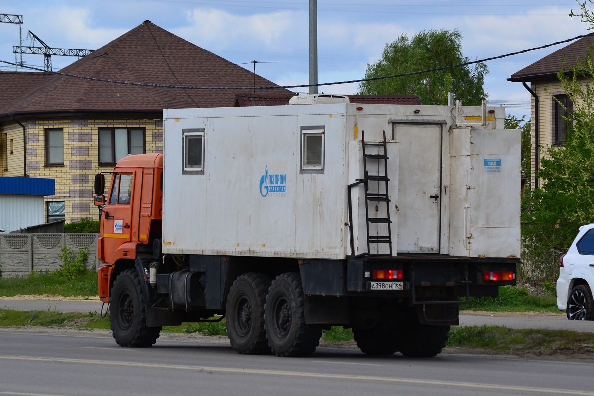 Саратовская область, № А 398 ОН 164 — КамАЗ-43118-46