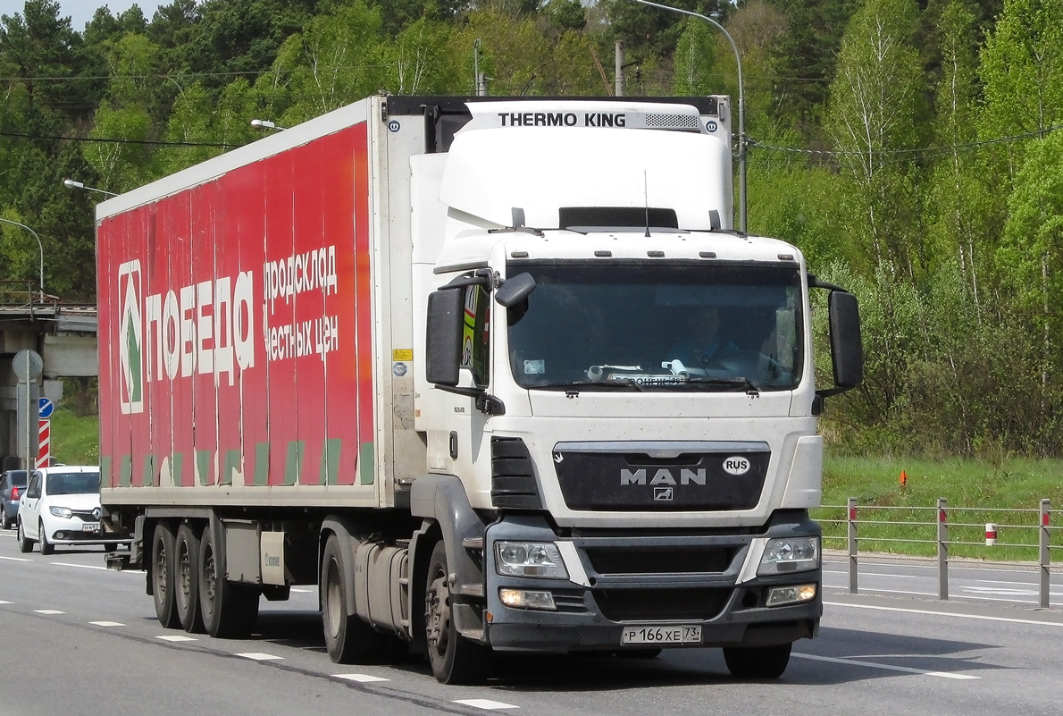 Ульяновская область, № Р 166 ХЕ 73 — MAN TGS ('2007) 19.400 Ульяновская область, № Р 166 ХЕ 73 — MAN TGS ('2007) 19.400