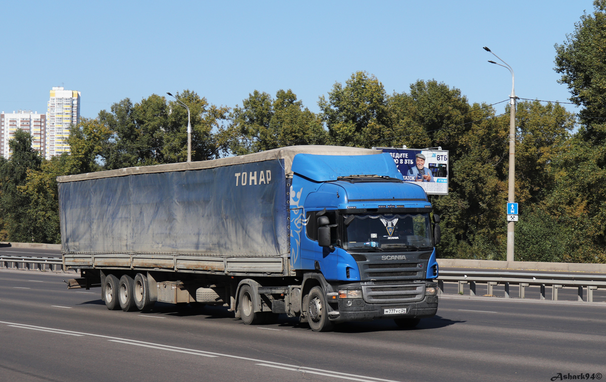 Красноярский край, № М 777 УС 24 — Scania ('2004) P340 Красноярский край, № М 777 УС 24 — Scania ('2004) P340