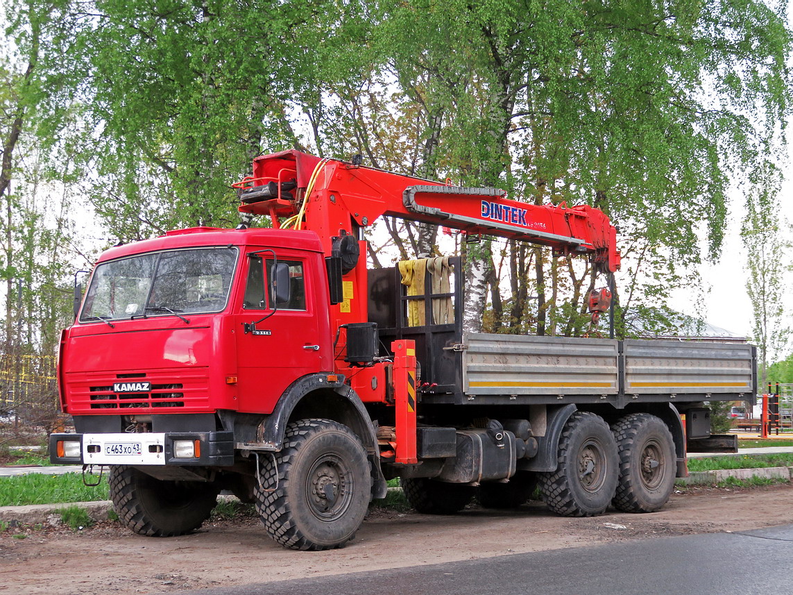 Кировская область, № С 463 ХО 43 — КамАЗ-43118-10 [43118K]