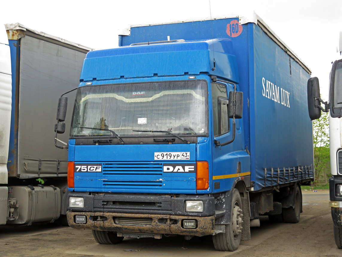 Кировская область, № С 919 УР 43 — DAF 75 (CF) FA Кировская область, № С 919 УР 43 — DAF 75 (CF) FA