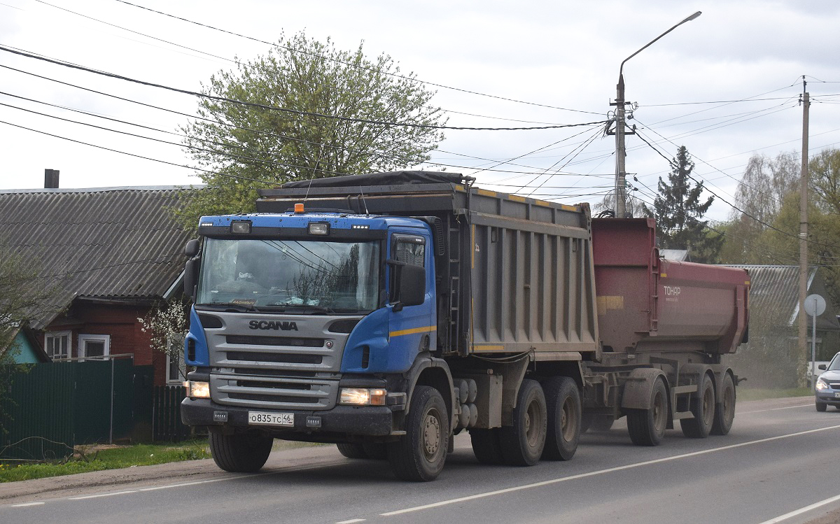 Курская область, № О 835 ТС 46 — Scania ('2004) P380