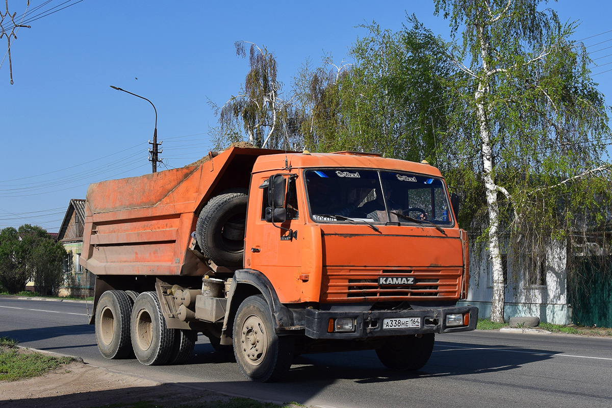 Саратовская область, № А 338 НЕ 164 — КамАЗ-55111 [551110]