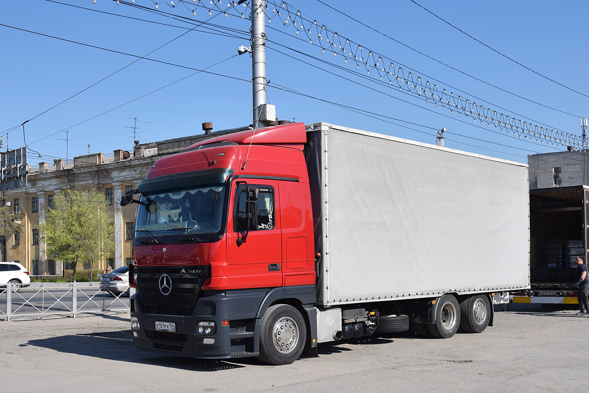 Волгоградская область, № Е 101 РХ 134 — Mercedes-Benz Actros ('2003) 2541 Волгоградская область, № Е 101 РХ 134 — Mercedes-Benz Actros ('2003) 2541