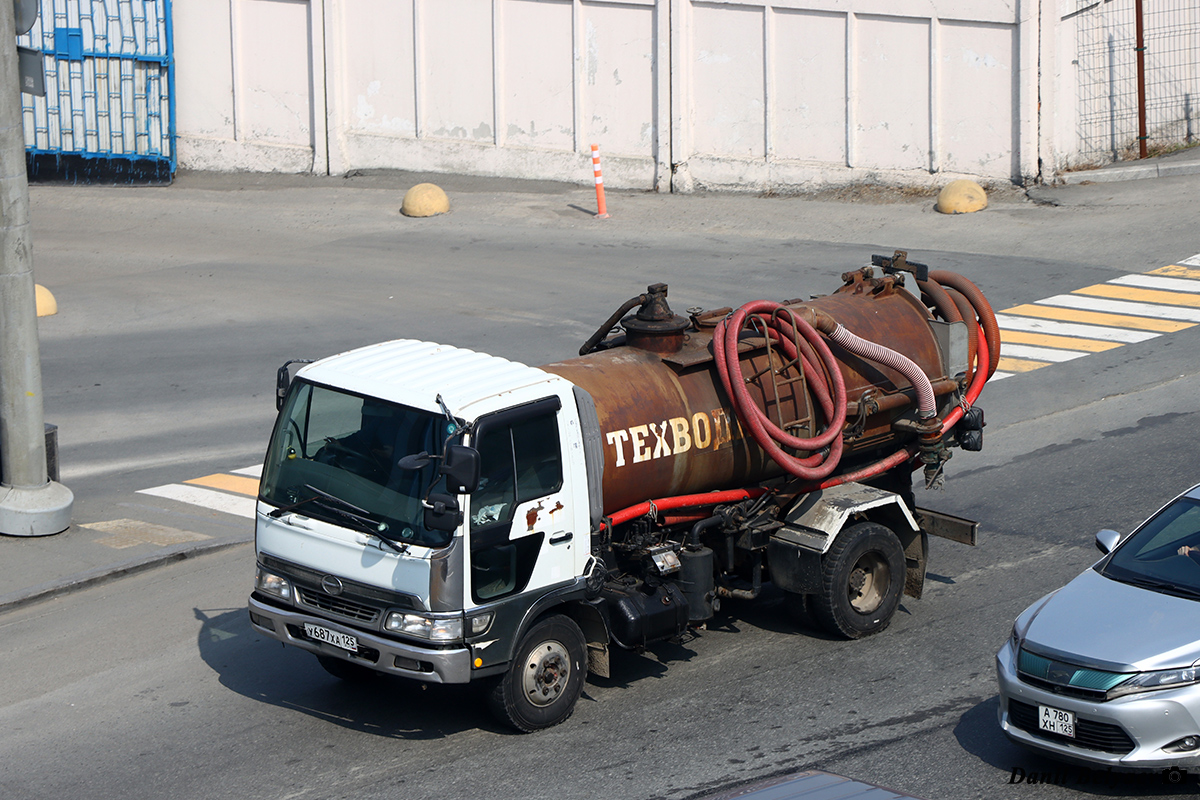 Приморский край, № У 687 ХА 125 — Hino Ranger Приморский край, № У 687 ХА 125 — Hino Ranger