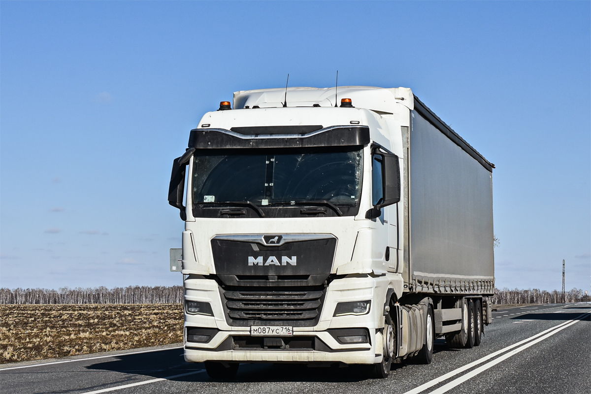 Татарстан, № М 087 УС 716 — MAN TGX ('2020) (Общая модель) Татарстан, № М 087 УС 716 — MAN TGX ('2020) (Общая модель)