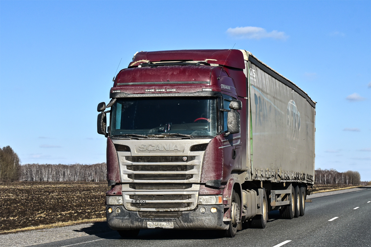 Москва, № О 746 ВК 797 — Scania ('2013) R440 Москва, № О 746 ВК 797 — Scania ('2013) R440