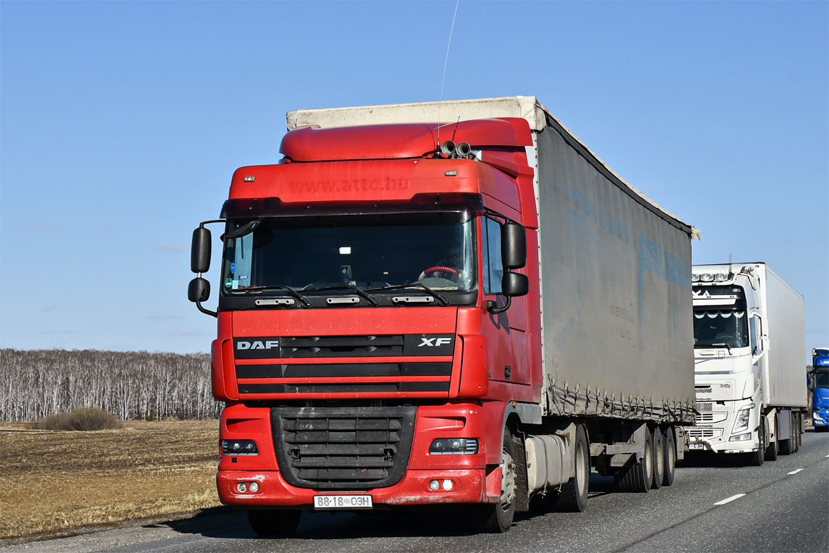 Монголия, № 8818 СЭН — DAF XF105 FT Монголия, № 8818 СЭН — DAF XF105 FT