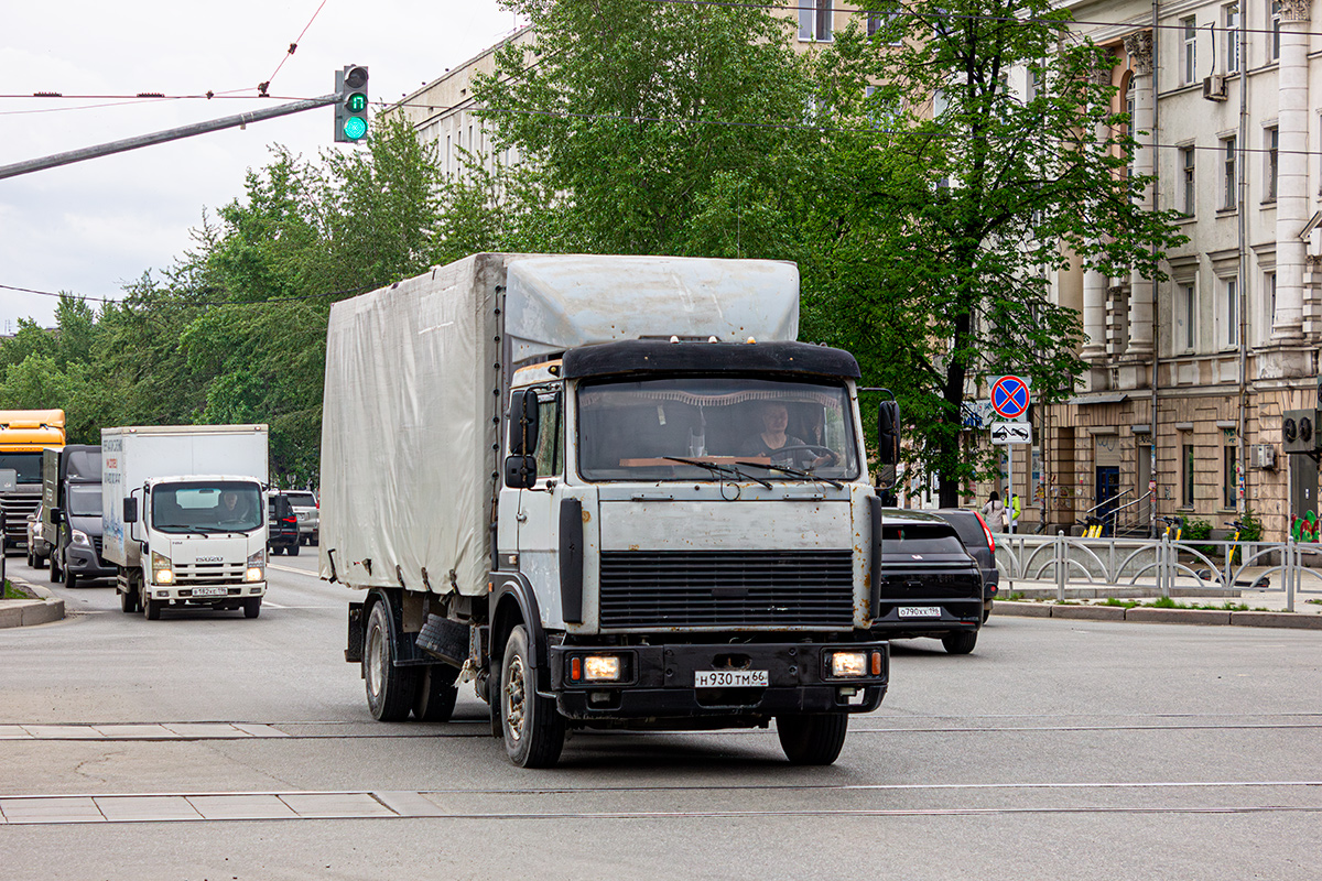 Свердловская область, № Н 930 ТМ 66 — МАЗ-53366 Свердловская область, № Н 930 ТМ 66 — МАЗ-53366