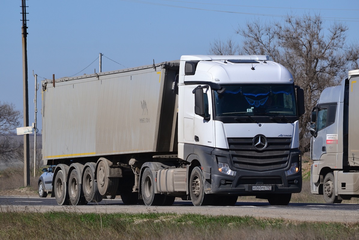 Москва, № К 060 РЕ 797 — Mercedes-Benz Actros ('2022) [LRD]