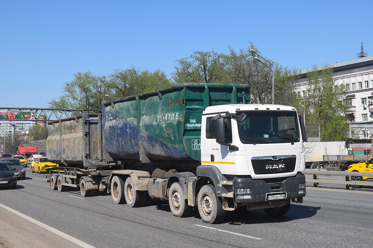 Московская область, № У 792 ВО 550 — MAN TGS ('2007) 41.440 Московская область, № У 792 ВО 550 — MAN TGS ('2007) 41.440