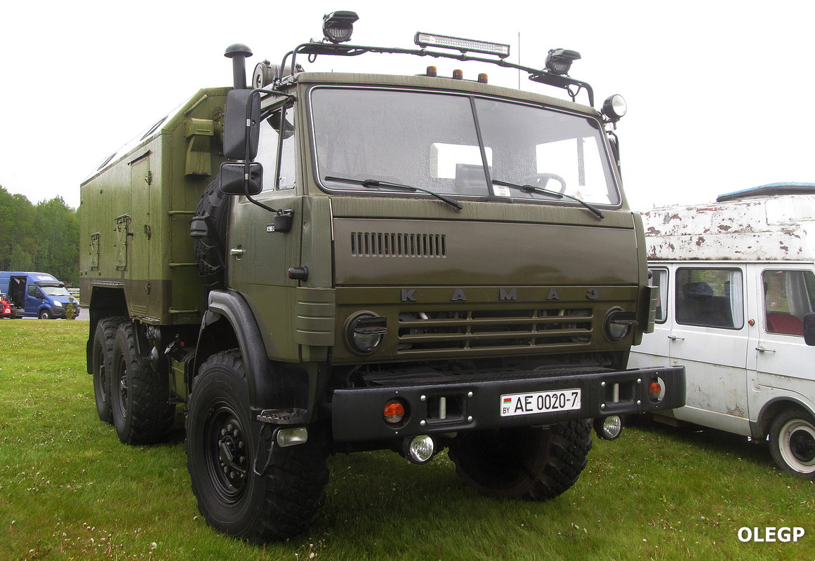 Минск, № АЕ 0020-7 — КамАЗ-4310; Минская область — TBT SHOW 2025
