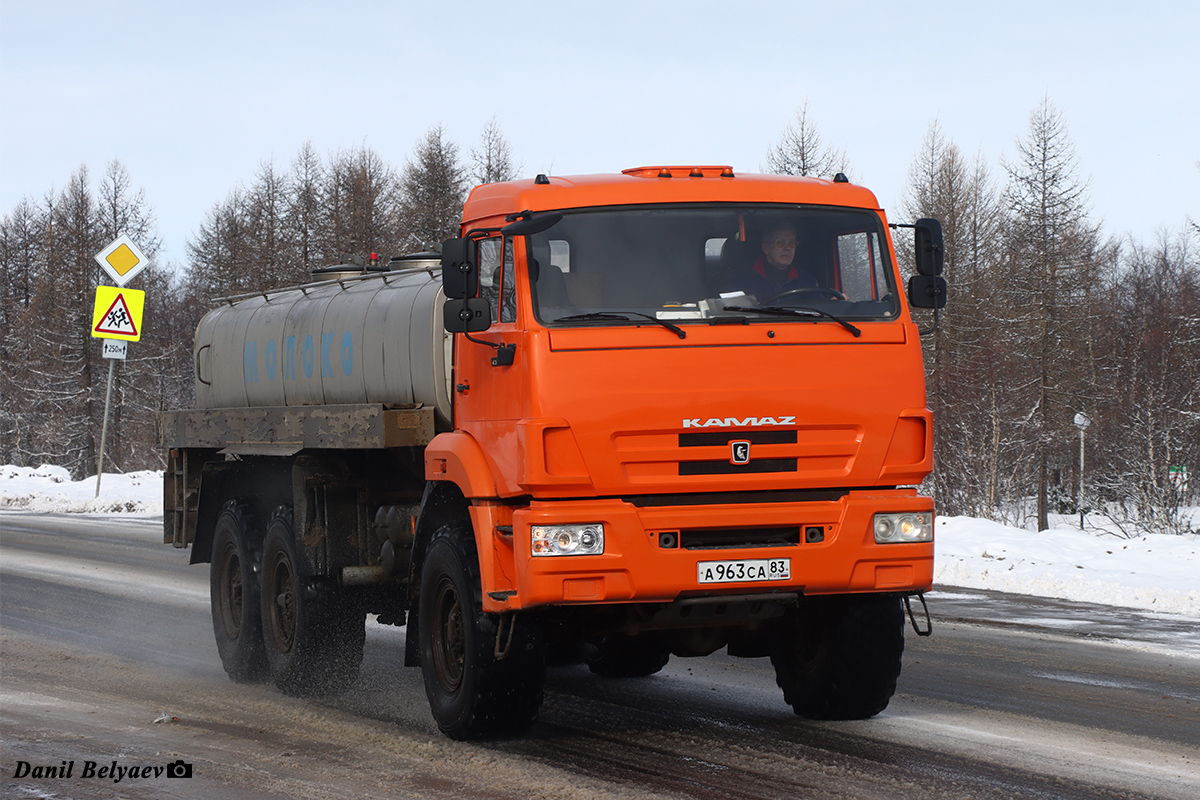 Ненецкий автономный округ, № А 963 СА 83 — КамАЗ-43118-24 Ненецкий автономный округ, № А 963 СА 83 — КамАЗ-43118-24