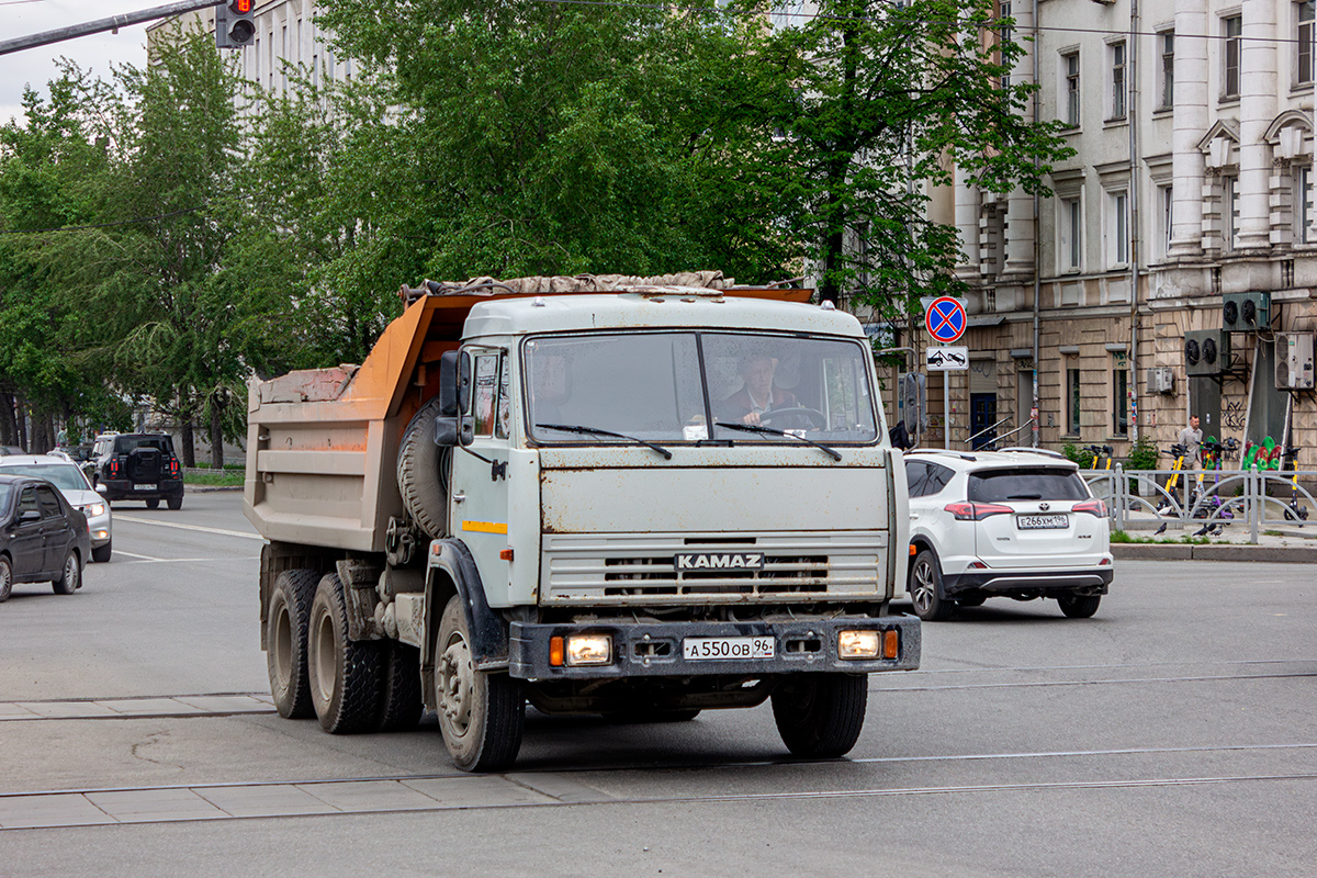 Свердловская область, № А 550 ОВ 96 — КамАЗ-55111-01 [55111A]