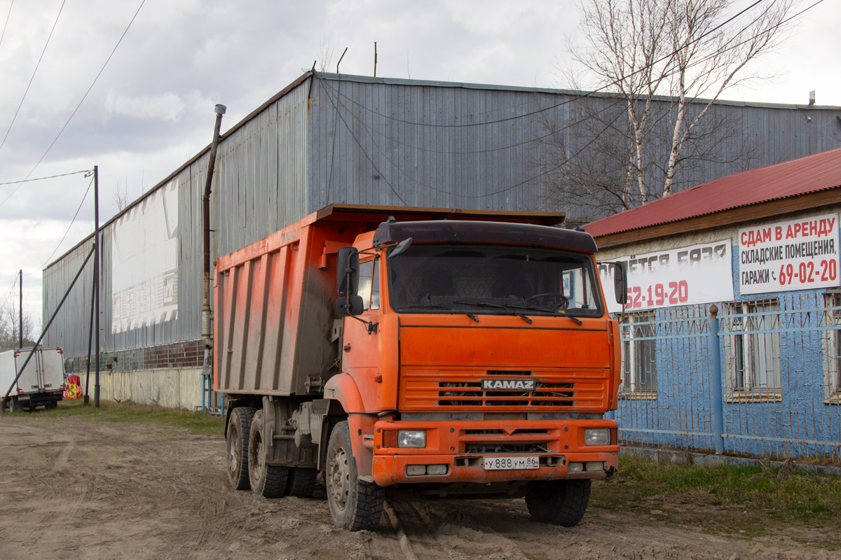 Ханты-Мансийский автоном.округ, № У 888 УМ 86 — КамАЗ-6520 [652000]