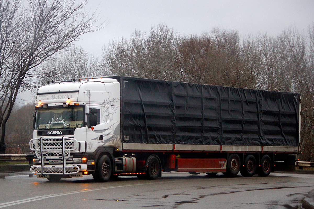 Житомирская область, № АМ 9436 ВЕ — Scania ('1996) R114L