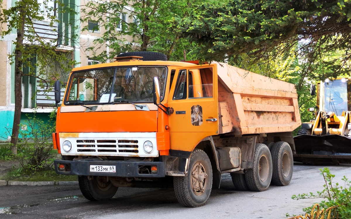 Тверская область, № М 133 МК 69 — КамАЗ-55111 [551110]