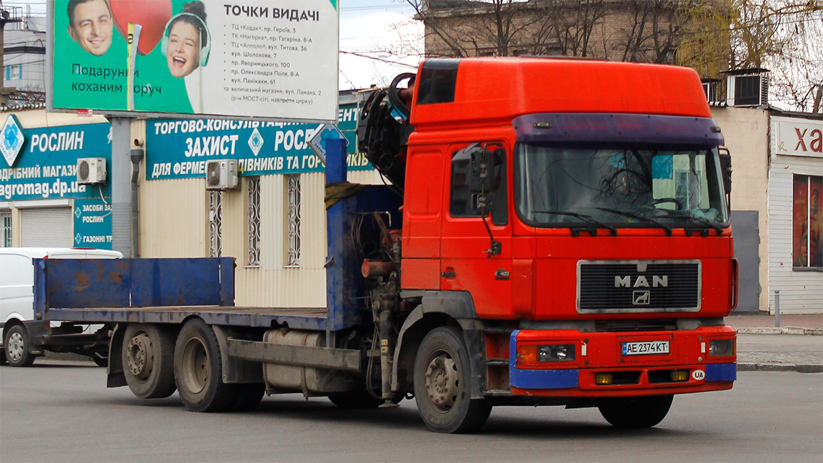 Днепропетровская область, № АЕ 2374 КТ — MAN F2000 23.xxx (общая) Днепропетровская область, № АЕ 2374 КТ — MAN F2000 23.xxx (общая)